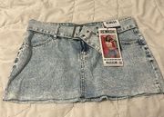 Rewash size 3 waist 26 Jean skirt new with tags