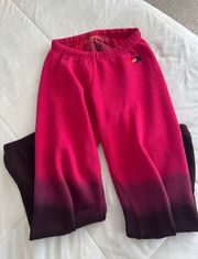 Ombré Pink Sweatpants Small