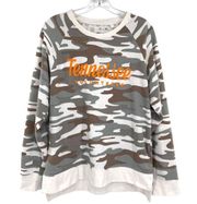 Women's Pressbox Camo Tennessee Volunteers San Pablo Pullover Sweatshirt