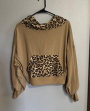 Zenana Cheetah Hoodie