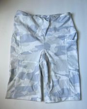 Camo Biker Shorts  Spandex