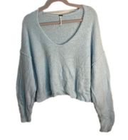 Free People  Princess Sweater in Delicate Blue Size XS