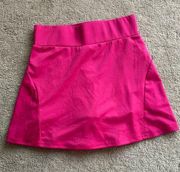 Hot pink tennis skirt
