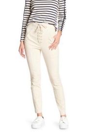 ALC A.L.C. Kyle beige or cream lace up pants Size 6