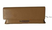 Burberry Eyeglass/ Sunglasses Soft Light Brown Case With Magnetic Latch Good