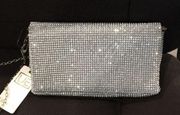 Urban Expressions Crystal Dress Bag clutch or Crossbody