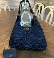 Coach Madison Maggie Op art shoulder bag AND wallet