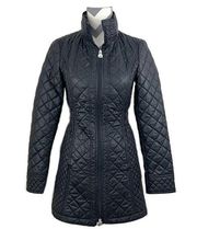 NWT - Laundry by Shelli Segal Black Quilted Puffer Jacket - Size XS