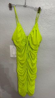 Charlotte Russe Lime Green Dress