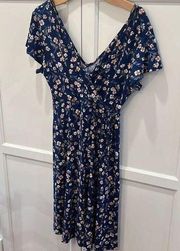 NEW NWT Kaleigh Maternity Small Floral Faux Wrap Dress Classic Stitch Fix
