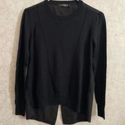 Daisy Fuentes women’s small thin black sweater