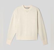 NWT Everlane The Cotton-Merino Sweatshirt