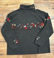 Orvis 100% Lambwool Sweater Vintage Size Large  Women’s