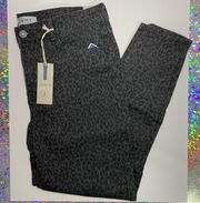 JOLT Black Animal Print Jeans