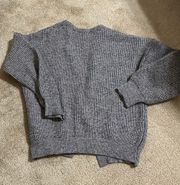 Gray Cardigan