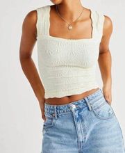 Love Letter Cami in Ivory size M/L