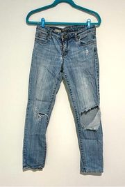 Kut From the Kloth Distressed Boyfriend Jeans Size 4