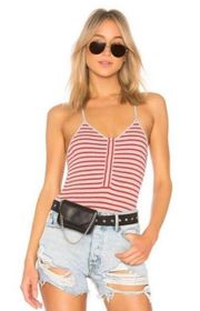 Alexander Wang Striped Bodysuit Size XS Retail $195.00