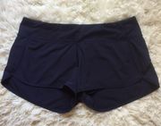 Lululemon Speed Up Shorts Midnight Navy