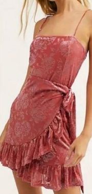 Olivia Velvet Burnout Dress