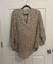 Leopard Print Blouse