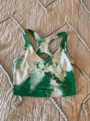 tie dye athletic top