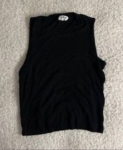 Lna black tank top M