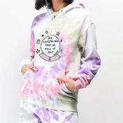 NEW JV JAC VANEK CRYSTAL BALL TIE DYE HOODIE SZ S