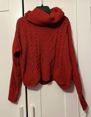 Chenille Turtle Neck Sweater