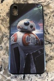 Star Wars Droid BB8 in Resistance X-Wing Fighter iPhone XS Max Cell Phone Case