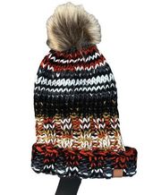 NWT Frye Marled Cuff Beanie in Red Multi (O/S)