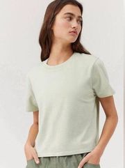 Outdoor Voices Everyday Shortsleeve Top Silt Green 3XL NWT