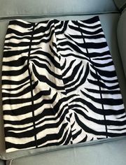 Zebra Print Skirt