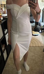 White Formal Dress