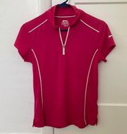 Bright Pink Golf Polo