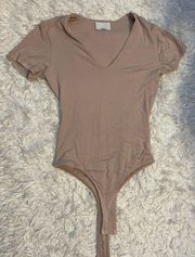 V Neck Bodysuit