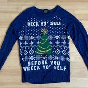 WOMENS SMALL Ugly CHRISTMAS SWEATER SMALL