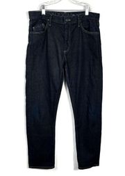 Goldsign for J. Crew Jeane Boyfriend Dark Wash Tapered High Rise Jeans 28