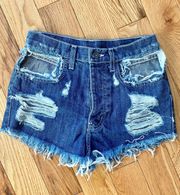 Cutout Shorts