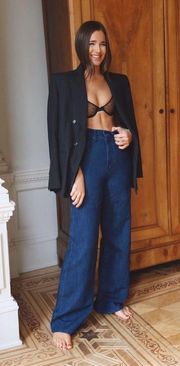 High Rise Wide Leg Jeans