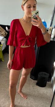 Red Romper