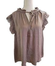 NWT Adyson Parker in Mocha Size 1X Blouse