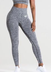 grey seamless leggings