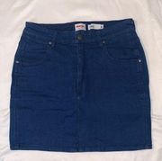 UO Wrangler denim skirt