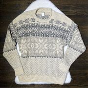 Great Land Vintage Fair Isle Knit Sweater