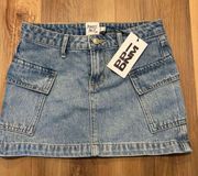 Jean Mini Skirt