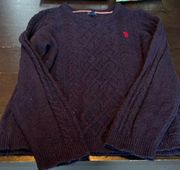 Polo sweater in GUC. Blue. Classic. Large