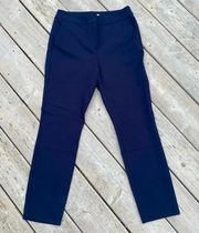 Boden size 6 navy chino style straight leg dress pants