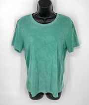 Cotton Citizen NEW Women's Standard Tee Short Sleeve Size L Vintage Sea Foam