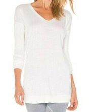 Revolve Vimmia Shavasana Reversible White Sweater Women's Size Medium M NWT